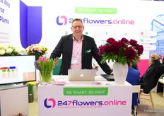 Ed de Groot of 24 7 Flowers.online.